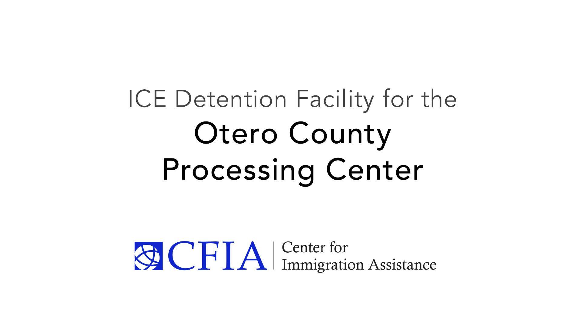 Otero County Processing Center